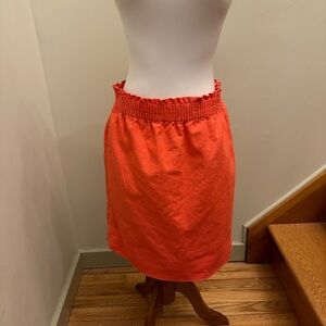 J. crew women's salmon skirt